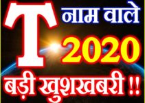 T Name Rashifal 2020 T नाम राशिफल 2020 T Name Horoscope 2020