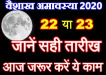 वैशाख अमावस्या 2020 Baishakh Amavasya Date Time Puja Vidhi 2020  