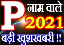P Name Rashifal 2021 | P नाम राशिफल 2021 | P Name Horoscope 2021  