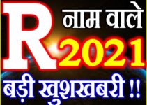 R Name Rashifal 2021 | R नाम राशिफल 2021 | R Name Horoscope 2021    