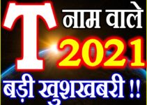 T Name Rashifal 2021 | T नाम राशिफल 2021 | T Name Horoscope 2021