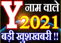 Y Name Rashifal 2021 | Y नाम राशिफल 2021 | Y Name Horoscope 2021