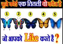 चुने एक तितली कौन है जो आपको लाइक करते है Love Quiz Game by Butterfly