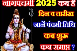 नागपंचमी कब है 2025 Nag Panchami 2025 Date Time