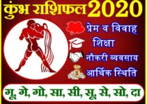 कुम्भ राशिफल 2020 | Kumbh Rashi 2020 Rashifal | Aquarius Horoscope 2020