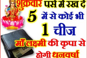 शुक्रवार पर्स में रखे 1 चीज होगी धनवर्षा Keep These Things In Your Purse For Money