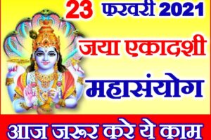 Jaya Ekadashi 2021 जया एकादशी शुभ मुहूर्त पूजा विधि व उपाय 2021