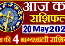 Aaj ka Rashifal in Hindi Today Horoscope 20 मई 2021 राशिफल