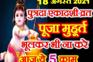 सावन पुत्रदा एकादशी 2021 Sawan Putrada Ekadashi Do Not These 5 Things