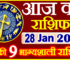 Aaj ka Rashifal in Hindi Today Horoscope 28 जनवरी 2022 राशिफल