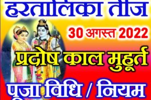 हरतालिका तीज पूजा विधि व नियम Hartalika Teej 2022 Puja Vidhi Niyam