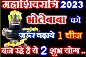 महाशिवरात्रि भोलेबाबा को चढ़ाये 1 चीज Maha Shivratri Puja Vidhi