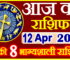 Aaj ka Rashifal in Hindi Today Horoscope 12 अप्रैल 2024 राशिफल